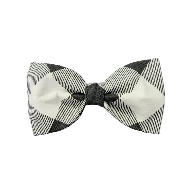 Black & White Bow for Pets