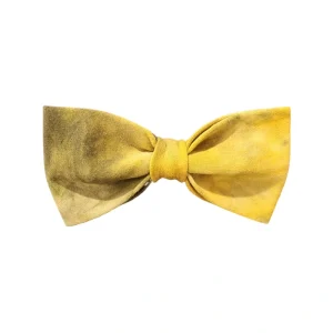 Yellow Tie Dye Bow for Pets